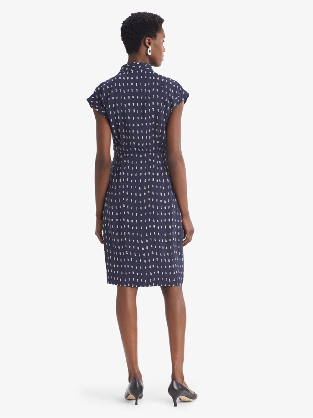 MM. LaFleur The Jasmine Dress—Swipe Print, Size 4, Great Condition! - Picture 3 of 16